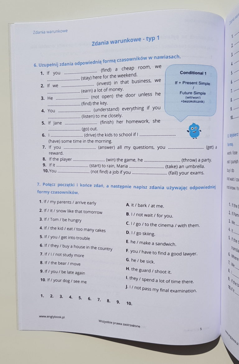 Okresy Warunkowe Angielski ćwiczenia Pdf Zdania warunkowe – ćwiczenia