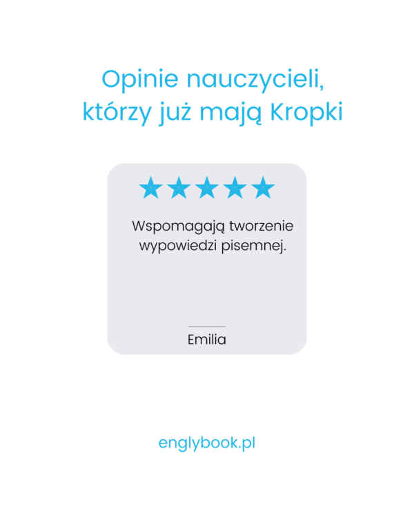 Wypowiedź pisemna - Kropki (E8) - obrazek 4