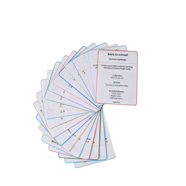 Back to school - Speaking set - obrazek 6