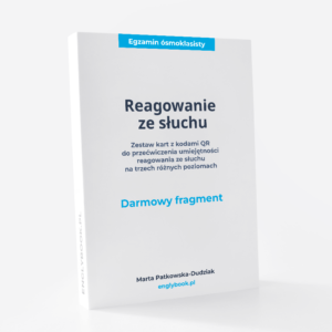 Reagowanie ze słuchu - karty (fragment)